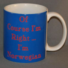 Coffee Mug - I'm Right, Norwegian